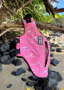 Pink Tide Dog Life Jacket | Quick-Dry & Adjustable | Dog Life Vest